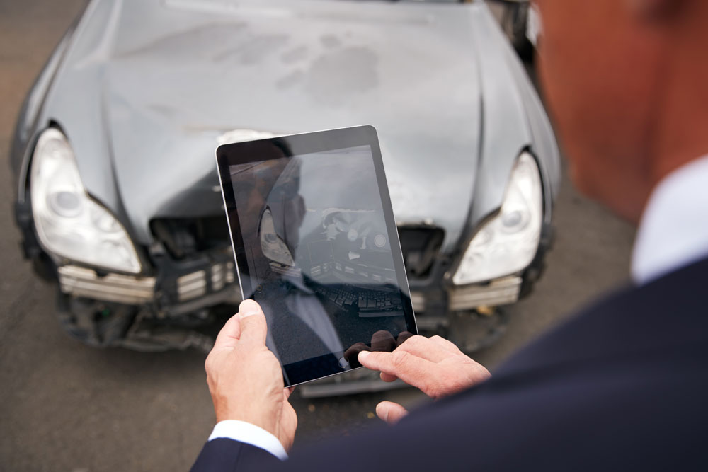 Beratung bei einem Unfall